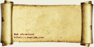 Tijana Stančević vizit kartica